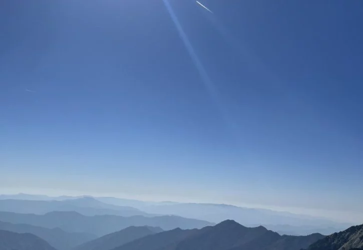 初の石鎚登山